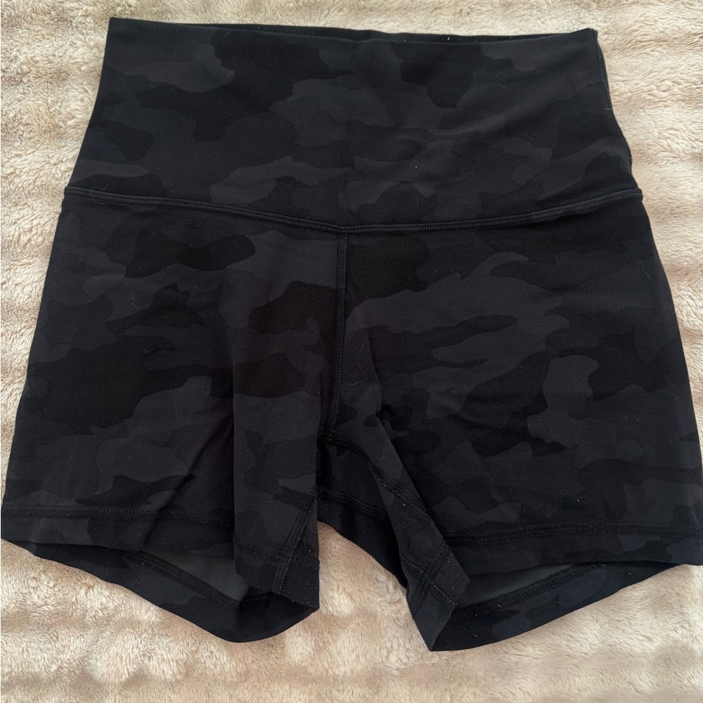 lululemon camo align shorts